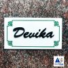 acrylic low price name plate