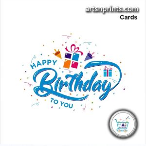 Birthday Invitation cards online in India by artsnprints.com Karnataka